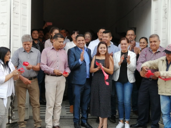 Paco Cedillo de Jesús inaugura su Casa de Gestión en Uruapan