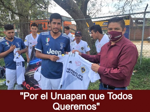 Paco Cedillo refrenda su decidido apoyo a deportistas de Uruapan