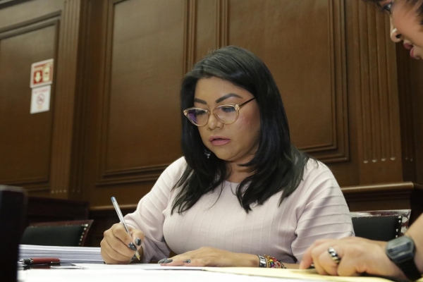 Exige Brenda Fraga más resultados en la Alerta de Violencia de Genero en Michoacán