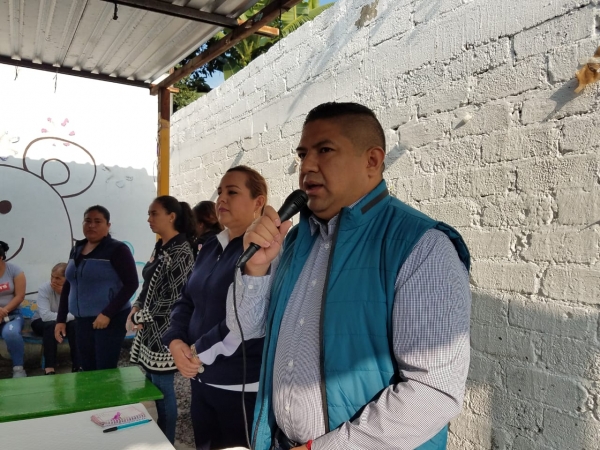 Apoyó Paco Cedillo al Centro de Asistencia Infantil Comunitario Benito Juárez