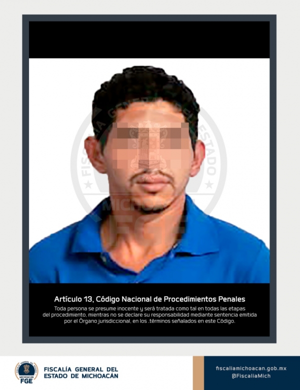 Detiene FGE a presunto responsable de secuestro agravado en Uruapan