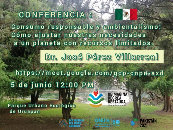 Invitación a conferencia gratuita en linea organizada por ambientalistas de San Francisco Uruapan