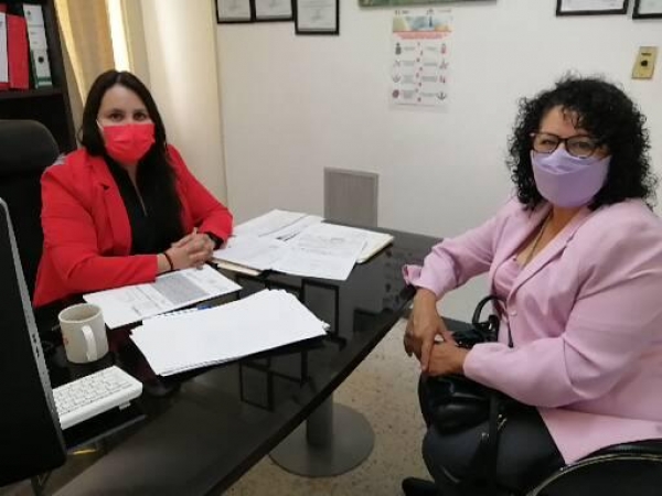 Aliadas contra la violencia de género las directoras del Hospital General de Uruapan y del Instituto Municipal de la Mujer