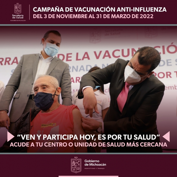 Michoacán, sin registro de casos de influenza: Elías Ibarra Torres