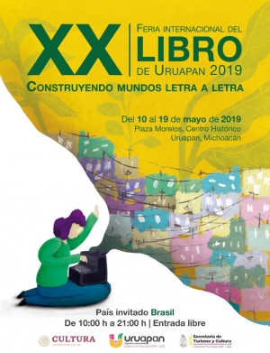 La mujer y la literatura tema para elegir el cartel de la XX Feria del Libro de Uruapan