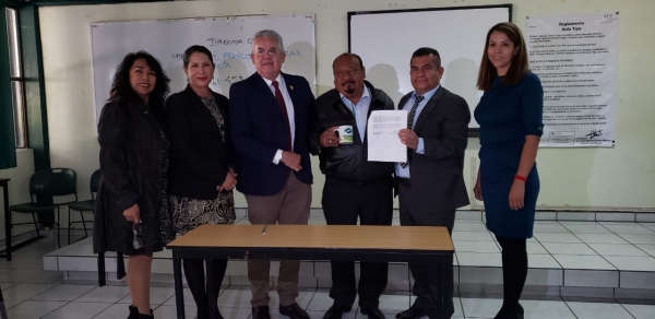 Importante convenio de colaboración entre Conalep Uruapan y escuelas secundarias de la región