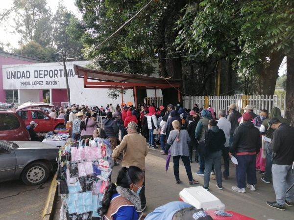 Se entregaron 7,500 fichas de refuerzo para recibir la vacuna contra Covid-19 en Uruapan