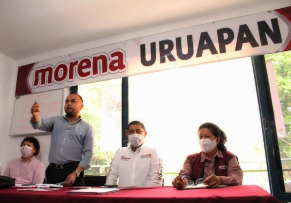 Bases morenistas y fundadores reciben a Nacho Campos Equihua