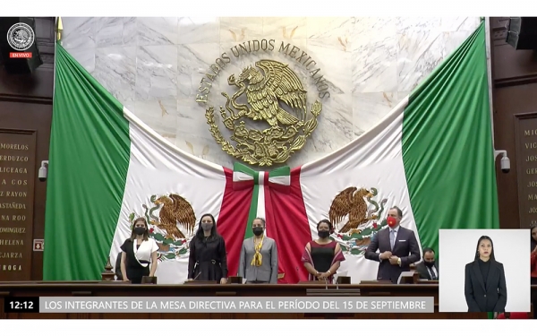 Se instala LXXV Legislatura del Congreso del Estado de Michoacán