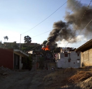 Incendios de casa-habitación y forestales ponen en alerta a autoridades de Protección Civil