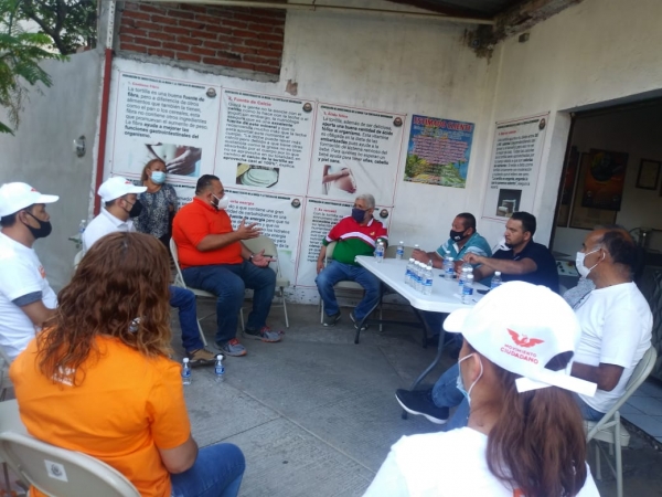 Industriales de la masa y la tortilla entregan peticiones a Nacho Espinosa, candidato a alcalde por MC
