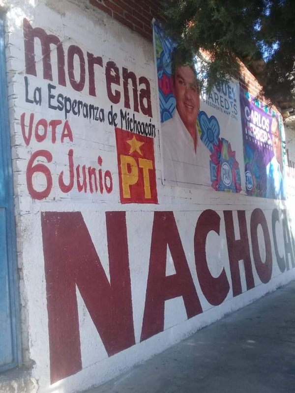 La &quot;guerra&quot; sin cuartel entre los partidos políticos de Uruapan