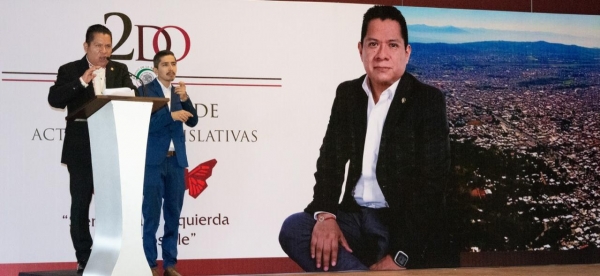 Rinde Casimiro Méndez Ortiz, su Segundo Informe de Actividades Legislativas