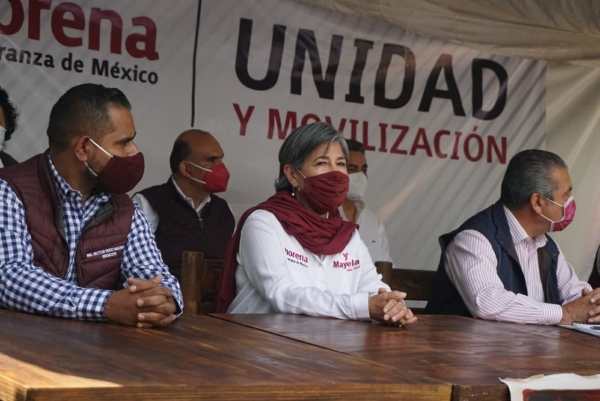 Unidad y movilización darán el triunfo a la 4T: Mayela Salas