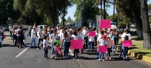 Protestan contra la PGJE en el caso del feminicidio de Jennifer C.