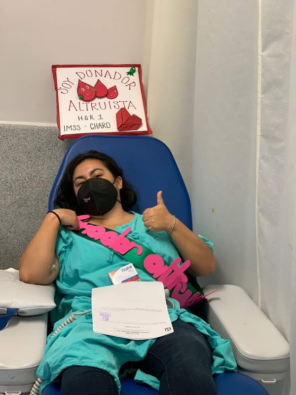 Llama IMSS Michoacán a donación altruista de sangre para salvar vidas