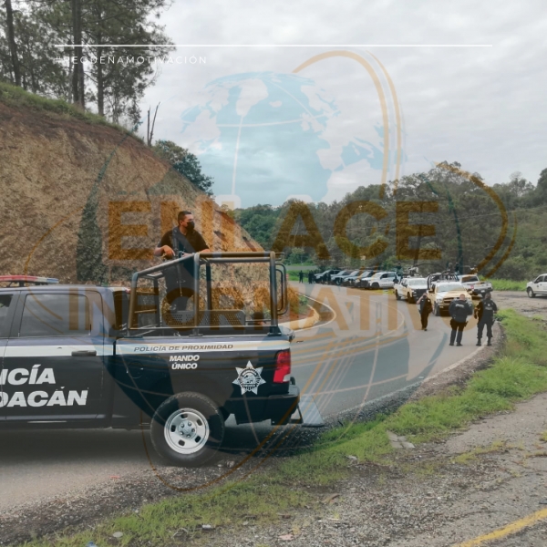 Emboscan a elementos de la Policía Michoacán rumbo a Lombardía; un lesionado