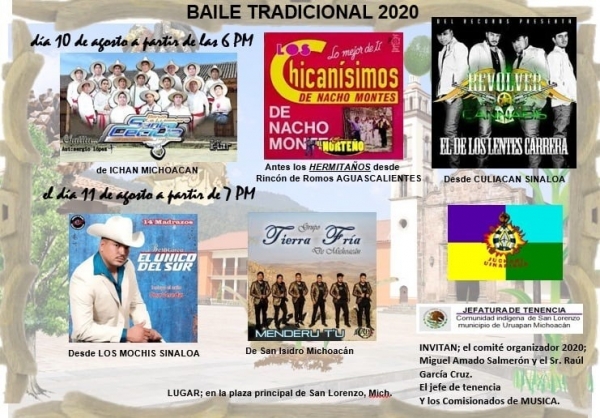 Fiesta patronal en San Lorenzo pese a la contingencia por Covid-19