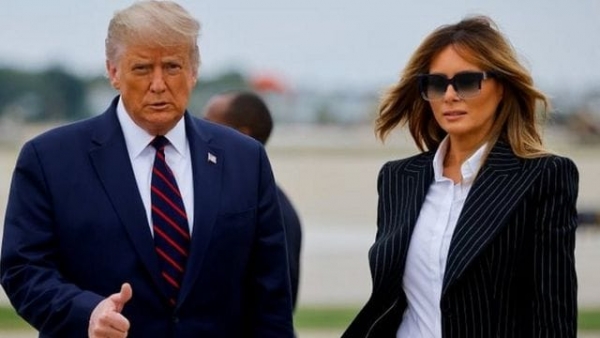 Donald Trump y su esposa Melania dan positivo a Covid-19