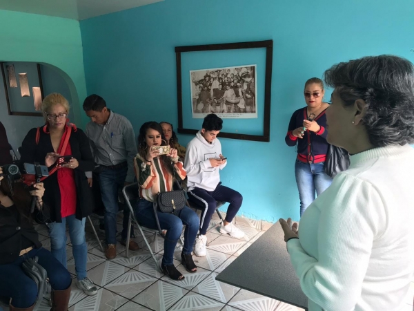 Inaugura Mayela Salas nueva casa de enlace en Uruapan