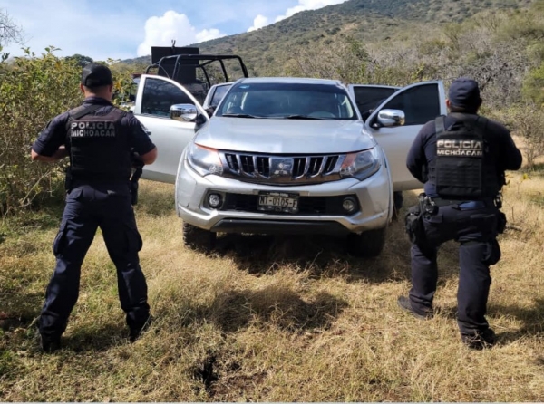 SSP destruye narcocampamento, en Jacona