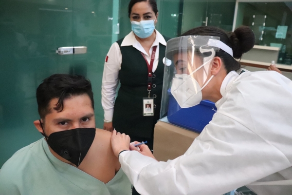 IMSS continúa con aplicación de vacuna contra Covid-19 en Morelia