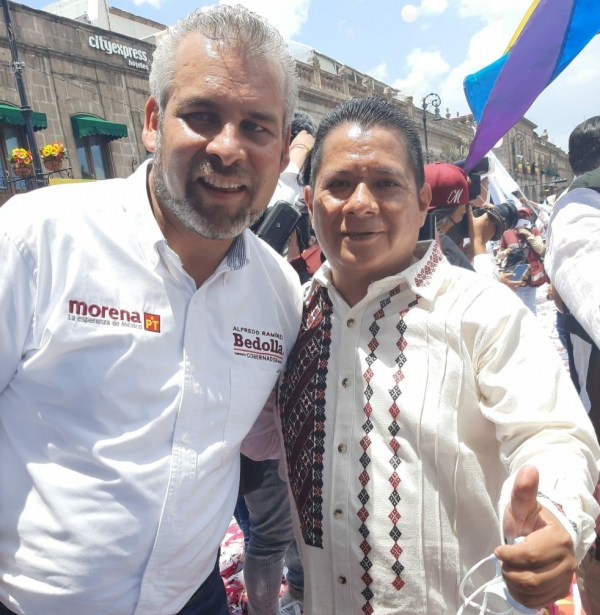 El candidato de Silvano, Carlos Herrera Tello es un mal perdedor: Casimiro Méndez