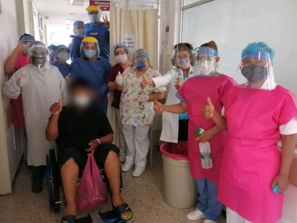 Cuatro pacientes se han recuperado por COVID-19 en el hospital general de Uruapan