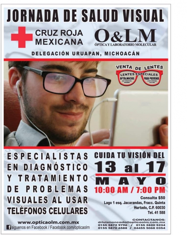 Jornada de Salud visual en la Cruz Roja