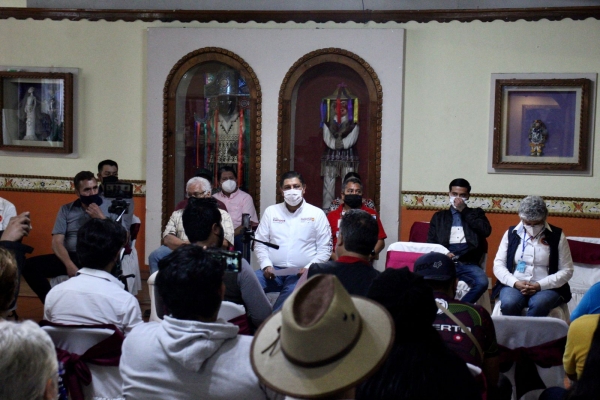Dieciséis sindicatos se suman a la campaña de Nacho Campos en Uruapan