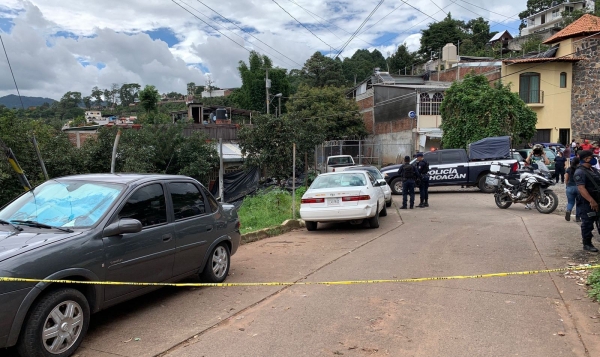 Ataque armado deja  un muerto y un herido, en Uruapan